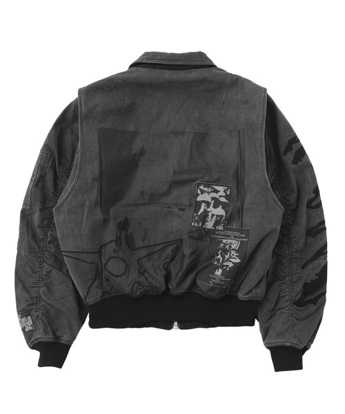 styles(スタイルス)の「PERKS AND MINI PERIGLACIAL FLIGHT JACKET 39200(その他アウター・メンズ・ブラック・M/L)」の4枚目の写真