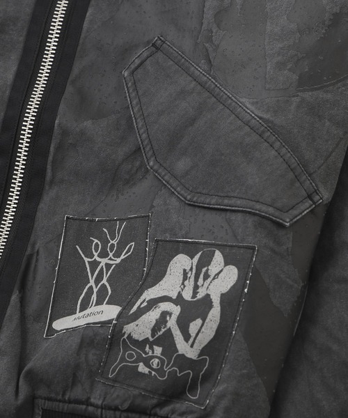 styles(スタイルス)の「PERKS AND MINI PERIGLACIAL FLIGHT JACKET 39200(その他アウター・メンズ・ブラック・M/L)」の6枚目の写真