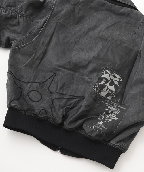 styles(スタイルス)の「PERKS AND MINI PERIGLACIAL FLIGHT JACKET 39200(その他アウター・メンズ・ブラック・M/L)」の11枚目の写真