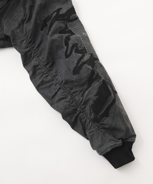 styles(スタイルス)の「PERKS AND MINI PERIGLACIAL FLIGHT JACKET 39200(その他アウター・メンズ・ブラック・M/L)」の12枚目の写真