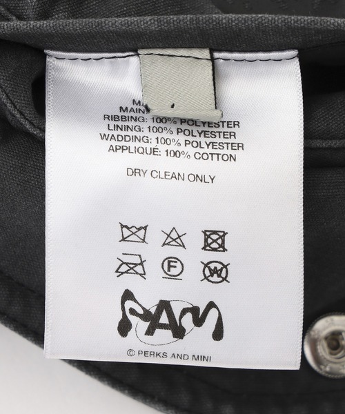 styles(スタイルス)の「PERKS AND MINI PERIGLACIAL FLIGHT JACKET 39200(その他アウター・メンズ・ブラック・M/L)」の13枚目の写真