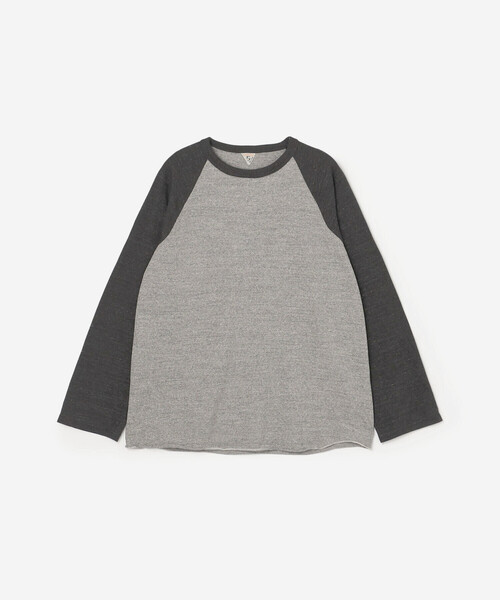 FilMelange（フィルメランジェ）の「FilMelange |〈別注〉ベースボール 長袖Tシャツ MEN（Tシャツ/カットソー・メンズ・グレー系その他2/グレー系その他/ホワイト系その他・5/4）」の4枚目の写真