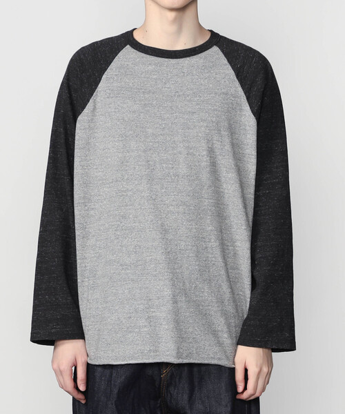 FilMelange(フィルメランジェ)の「FilMelange |〈別注〉ベースボール 長袖Tシャツ MEN(Tシャツ/カットソー・メンズ・グレー系その他2/グレー系その他/ホワイト系その他・5/4)」の9枚目の写真