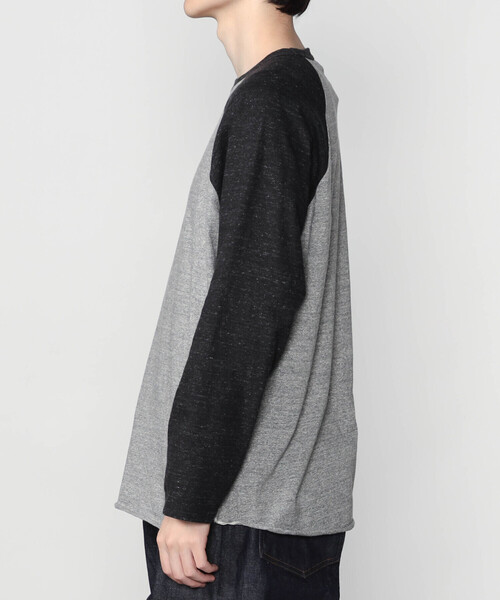 FilMelange(フィルメランジェ)の「FilMelange |〈別注〉ベースボール 長袖Tシャツ MEN(Tシャツ/カットソー・メンズ・グレー系その他2/グレー系その他/ホワイト系その他・5/4)」の10枚目の写真