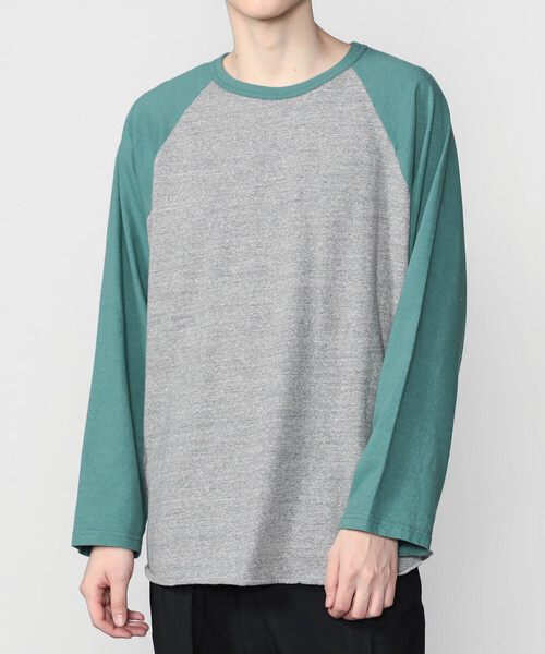 FilMelange(フィルメランジェ)の「FilMelange |〈別注〉ベースボール 長袖Tシャツ MEN(Tシャツ/カットソー・メンズ・グレー系その他2/グレー系その他/ホワイト系その他・5/4)」の3枚目の写真