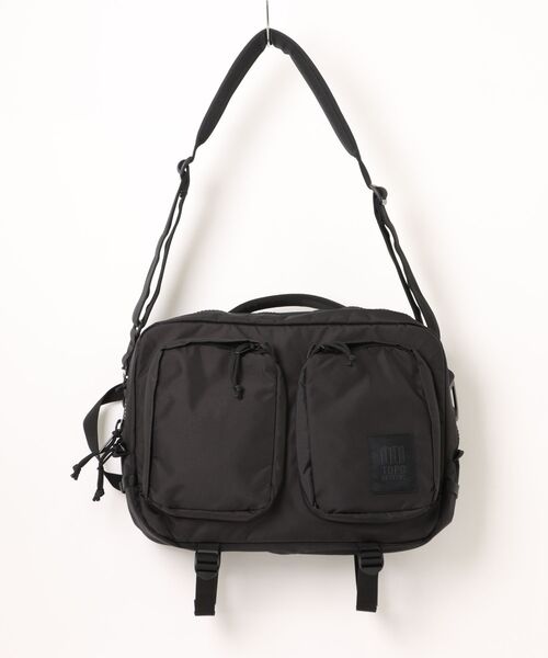 TOPO DESIGNS(トポデザインズ)の「多機能3WAY【TOPO DESIGNS】GLOBAL BRIEFCASE(ショルダーバッグ・レディース・ブラック・ONE SIZE)」の17枚目の写真
