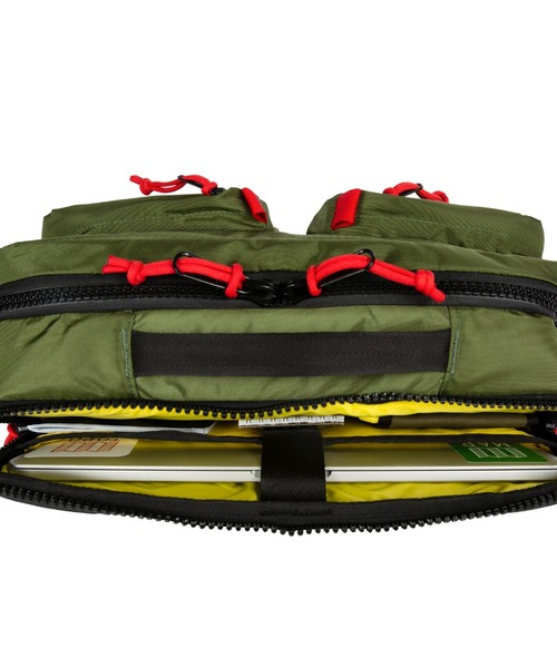 TOPO DESIGNS(トポデザインズ)の「多機能3WAY【TOPO DESIGNS】GLOBAL BRIEFCASE(ショルダーバッグ・レディース・ブラック・ONE SIZE)」の16枚目の写真