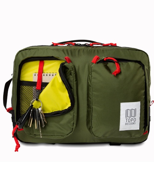 TOPO DESIGNS(トポデザインズ)の「多機能3WAY【TOPO DESIGNS】GLOBAL BRIEFCASE(ショルダーバッグ・レディース・ブラック・ONE SIZE)」の12枚目の写真