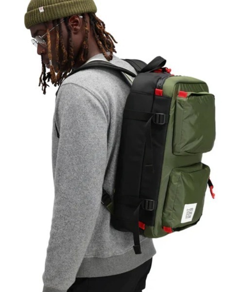 TOPO DESIGNS(トポデザインズ)の「多機能3WAY【TOPO DESIGNS】GLOBAL BRIEFCASE(ショルダーバッグ・レディース・ブラック・ONE SIZE)」の10枚目の写真