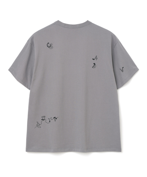 Millo Archive（ミロ アーカイブ）の「タグ付けグラフィティTシャツ[グレー]（Tシャツ/カットソー・メンズ・その他・LARGE/X-LARGE/MEDIUM）」の6枚目の写真