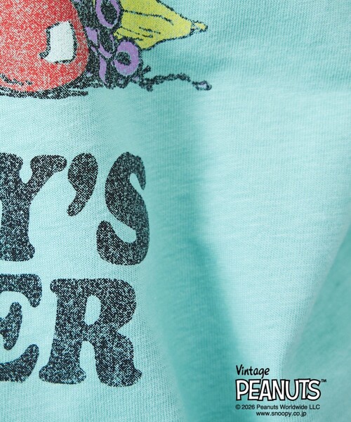 FRUIT OF THE LOOM(フルーツオブザルーム)の「【FRUIT OF THE LOOM / フルーツオブザルーム】スヌーピー ピーナッツ コラボ 半袖Tシャツ / ユニセックス(Tシャツ/カットソー・メンズ・ピンク/サックスブルー/アイボリー/パープル・L/M)」の18枚目の写真