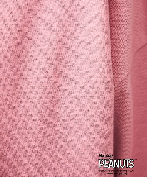 FRUIT OF THE LOOM(フルーツオブザルーム)の「【FRUIT OF THE LOOM / フルーツオブザルーム】スヌーピー ピーナッツ コラボ 半袖Tシャツ / ユニセックス(Tシャツ/カットソー・メンズ・ピンク/サックスブルー/アイボリー/パープル・L/M)」の22枚目の写真