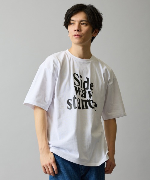 En serio TOKYO(エンソリオトーキョー)の「【SIDEWAYSTANCE】ウェーブカレッジロゴ半袖Tシャツ 70705(Tシャツ/カットソー・メンズ・ブラック/ホワイト/アッシュ・SMALL/MEDIUM/LARGE/X-LARGE)」の19枚目の写真