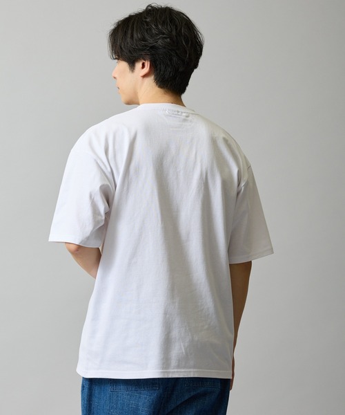 En serio TOKYO(エンソリオトーキョー)の「【SIDEWAYSTANCE】ウェーブカレッジロゴ半袖Tシャツ 70705(Tシャツ/カットソー・メンズ・ブラック/ホワイト/アッシュ・SMALL/MEDIUM/LARGE/X-LARGE)」の17枚目の写真