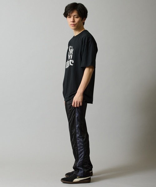 En serio TOKYO(エンソリオトーキョー)の「【SIDEWAYSTANCE】ウェーブカレッジロゴ半袖Tシャツ 70705(Tシャツ/カットソー・メンズ・ブラック/ホワイト/アッシュ・SMALL/MEDIUM/LARGE/X-LARGE)」の11枚目の写真