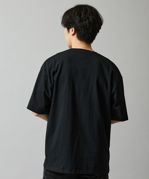 En serio TOKYO(エンソリオトーキョー)の「【SIDEWAYSTANCE】ウェーブカレッジロゴ半袖Tシャツ 70705(Tシャツ/カットソー・メンズ・ブラック/ホワイト/アッシュ・SMALL/MEDIUM/LARGE/X-LARGE)」の9枚目の写真