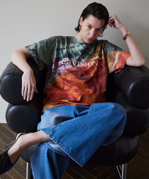 MAISON SPECIAL(メゾンスペシャル)の「2WAY High-Waist Wide Denim/2WAYハイウエストワイドデニム(デニムパンツ・レディース・ブルー/ブラック・36/38)」の3枚目の写真