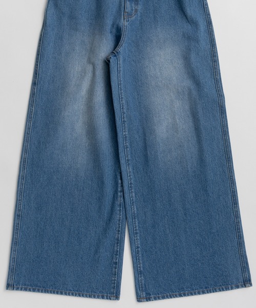 MAISON SPECIAL(メゾンスペシャル)の「2WAY High-Waist Wide Denim/2WAYハイウエストワイドデニム(デニムパンツ・レディース・ブルー/ブラック・36/38)」の13枚目の写真