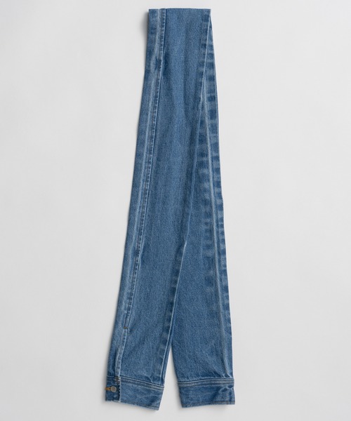 MAISON SPECIAL(メゾンスペシャル)の「2WAY High-Waist Wide Denim/2WAYハイウエストワイドデニム(デニムパンツ・レディース・ブルー/ブラック・36/38)」の19枚目の写真