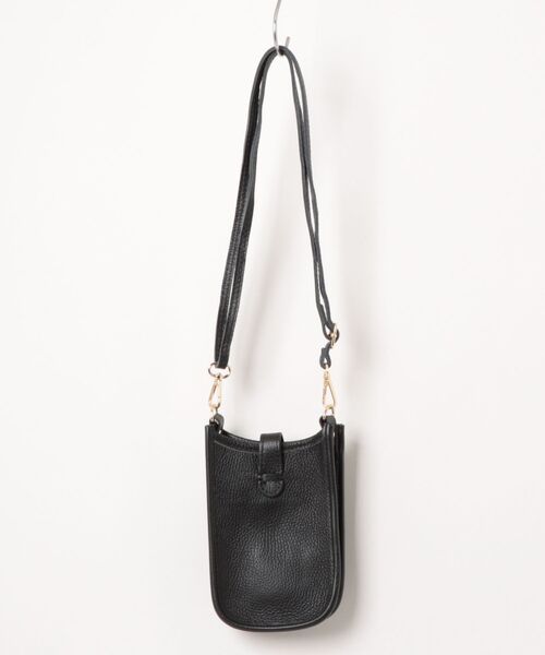 NOMBRE IMPAIR(ノンブルアンペール)の「【Antonello masi】ポケットBAG(ショルダーバッグ・レディース・シルバー/ブラック/カーキ・FREE)」の4枚目の写真