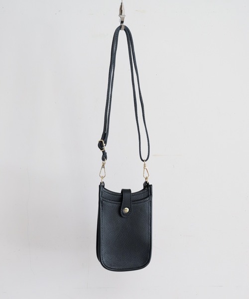 NOMBRE IMPAIR(ノンブルアンペール)の「【Antonello masi】ポケットBAG(ショルダーバッグ・レディース・シルバー/ブラック/カーキ・FREE)」の10枚目の写真