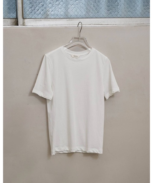 TODAYFUL(トゥデイフル)の「Highgauge Compact T-shirts 12610604(Tシャツ/カットソー・レディース・ライトブルー/チャコールグレー/ホワイト/ライトグリーン・FREE)」の2枚目の写真