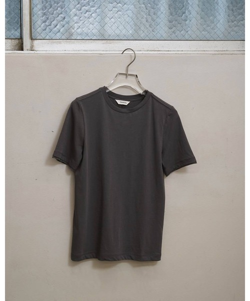 TODAYFUL(トゥデイフル)の「Highgauge Compact T-shirts 12610604(Tシャツ/カットソー・レディース・ライトブルー/チャコールグレー/ホワイト/ライトグリーン・FREE)」の1枚目の写真