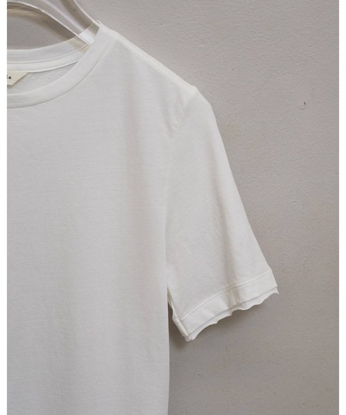 TODAYFUL(トゥデイフル)の「Highgauge Compact T-shirts 12610604(Tシャツ/カットソー・レディース・ライトブルー/チャコールグレー/ホワイト/ライトグリーン・FREE)」の8枚目の写真