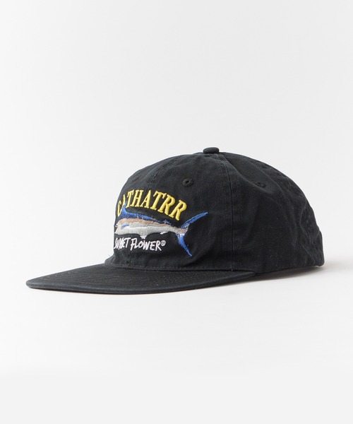 Chick(チック)の「Logo-Embroidered Flat-Brim Low-Profile Cap / ロゴ刺繍 フラットバイザー ローキャップ 2026年 夏 夏服(キャップ・レディース・ブラック/グリーン・FREE)」の3枚目の写真