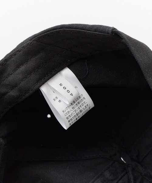 Chick(チック)の「Logo-Embroidered Flat-Brim Low-Profile Cap / ロゴ刺繍 フラットバイザー ローキャップ 2026年 夏 夏服(キャップ・レディース・ブラック/グリーン・FREE)」の7枚目の写真