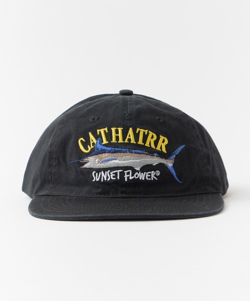 Chick(チック)の「Logo-Embroidered Flat-Brim Low-Profile Cap / ロゴ刺繍 フラットバイザー ローキャップ 2026年 夏 夏服(キャップ・レディース・ブラック/グリーン・FREE)」の11枚目の写真