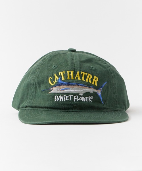 Chick(チック)の「Logo-Embroidered Flat-Brim Low-Profile Cap / ロゴ刺繍 フラットバイザー ローキャップ 2026年 夏 夏服(キャップ・レディース・ブラック/グリーン・FREE)」の13枚目の写真