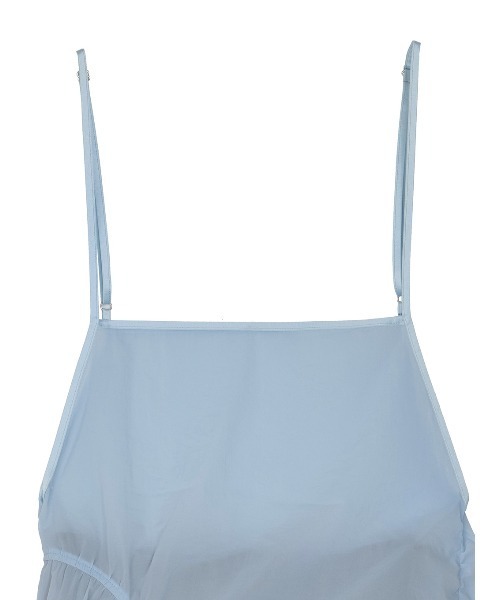 Ameri(アメリ)の「GATHER VEIL CAMI SKIRT(スカート・レディース・サックスブルー/ブラック・MEDIUM/SMALL)」の19枚目の写真