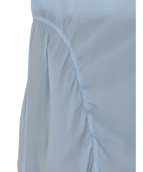 Ameri(アメリ)の「GATHER VEIL CAMI SKIRT(スカート・レディース・サックスブルー/ブラック・MEDIUM/SMALL)」の18枚目の写真