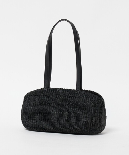 UNITED ARROWS（ユナイテッドアローズ）の「アバカ コクーン バッグ（かごバッグ・レディース・ダークブラウン/ブラック・FREE）」の12枚目の写真