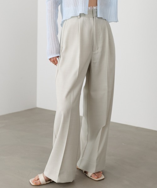 Bab(バブ)の「【サイズ展開あり】ウエストレースパンツ(その他パンツ・レディース・ライトグレー/ブラック/ライトベージュ・S/M/L)」の6枚目の写真