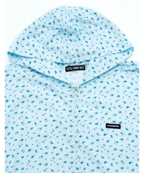 Little sunny bite(リトルサニーバイト)の「【8】【it】【Little sunny bite】floral light hoodie(パーカー・レディース・ホワイト/ピンク/サックスブルー・SMALL/MEDIUM)」の15枚目の写真