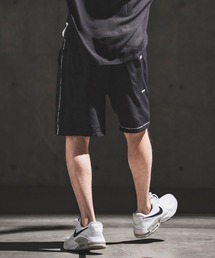mp14931- Graphic Print Open Collar Shorts ショートパンツ(202-047-gls-cg)