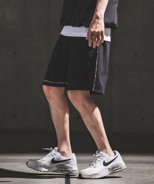 GLIMCLAP（グリムクラップ）の「mp14931- Graphic Print Open Collar Shorts ショートパンツ(202-047-gls-cg)（その他パンツ・メンズ・ブラック・S/M/L）」の12枚目の写真