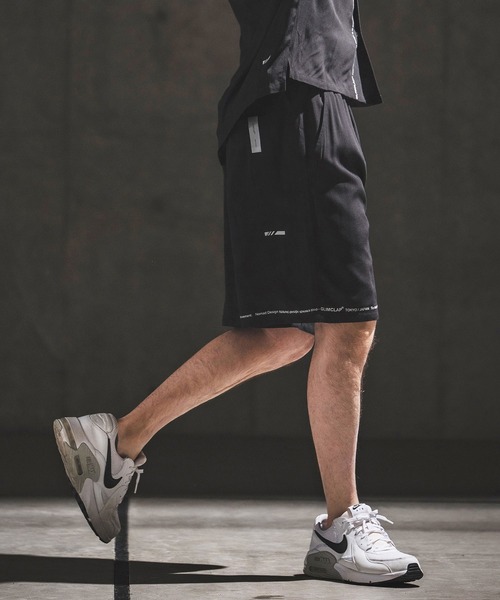 GLIMCLAP（グリムクラップ）の「mp14931- Graphic Print Open Collar Shorts ショートパンツ(202-047-gls-cg)（その他パンツ・メンズ・ブラック・S/M/L）」の14枚目の写真