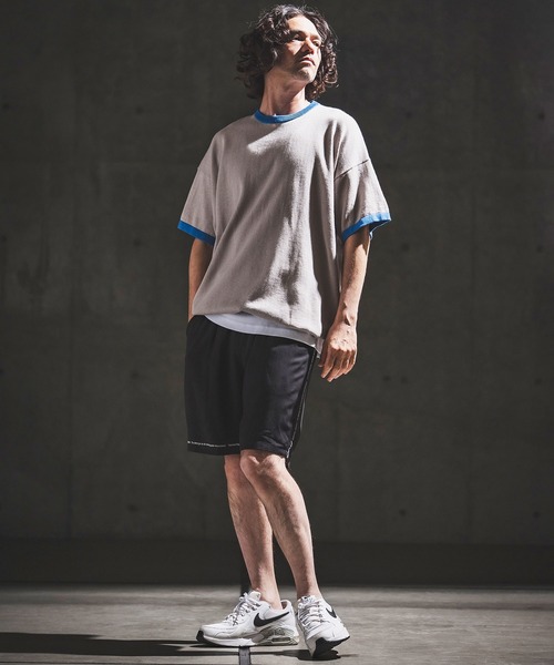 GLIMCLAP（グリムクラップ）の「mp14931- Graphic Print Open Collar Shorts ショートパンツ(202-047-gls-cg)（その他パンツ・メンズ・ブラック・S/M/L）」の17枚目の写真