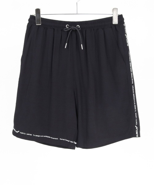 GLIMCLAP（グリムクラップ）の「mp14931- Graphic Print Open Collar Shorts ショートパンツ(202-047-gls-cg)（その他パンツ・メンズ・ブラック・S/M/L）」の19枚目の写真