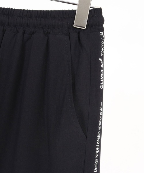 GLIMCLAP（グリムクラップ）の「mp14931- Graphic Print Open Collar Shorts ショートパンツ(202-047-gls-cg)（その他パンツ・メンズ・ブラック・S/M/L）」の3枚目の写真