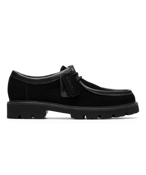 Clarks(クラークス)の「クラークス メンズ Cleyhill Seam セイヒルシーム(モカシン/デッキシューズ・メンズ・ブラック/サンドベージュ・85/80/75/70/65/90/60)」の1枚目の写真