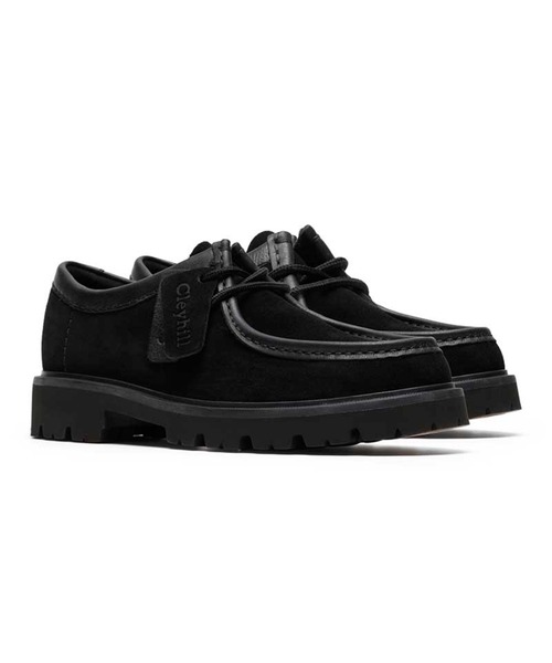 Clarks(クラークス)の「クラークス メンズ Cleyhill Seam セイヒルシーム(モカシン/デッキシューズ・メンズ・ブラック/サンドベージュ・85/80/75/70/65/90/60)」の3枚目の写真