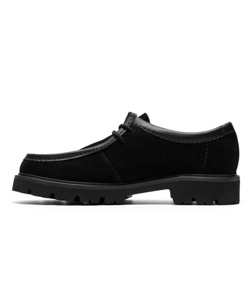 Clarks(クラークス)の「クラークス メンズ Cleyhill Seam セイヒルシーム(モカシン/デッキシューズ・メンズ・ブラック/サンドベージュ・85/80/75/70/65/90/60)」の5枚目の写真