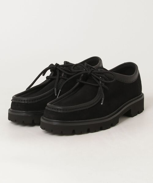 Clarks(クラークス)の「クラークス メンズ Cleyhill Seam セイヒルシーム(モカシン/デッキシューズ・メンズ・ブラック/サンドベージュ・85/80/75/70/65/90/60)」の9枚目の写真