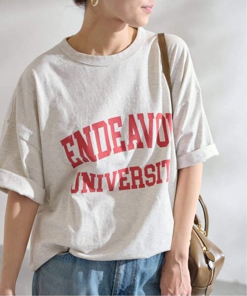 FRAMeWORK(フレームワーク)の「≪WEB限定 / 追加≫オーバーTEE 2(Tシャツ/カットソー・レディース・グリーン/ホワイト/ライトグレー/チャコールグレー・FREE)」の12枚目の写真