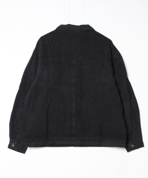 tunee(チュニー)の「【MASHIRO】ビッグシルエットデニムジャケット(デニムジャケット・レディース・ブルー/ブラック・FREE)」の8枚目の写真