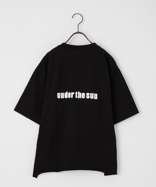 FUNG（ファング）の「[FUNG/ファング] HEALTHY カットオフ プリントＴシャツ（Tシャツ/カットソー・レディース・ブラック/ホワイト・M）」の17枚目の写真